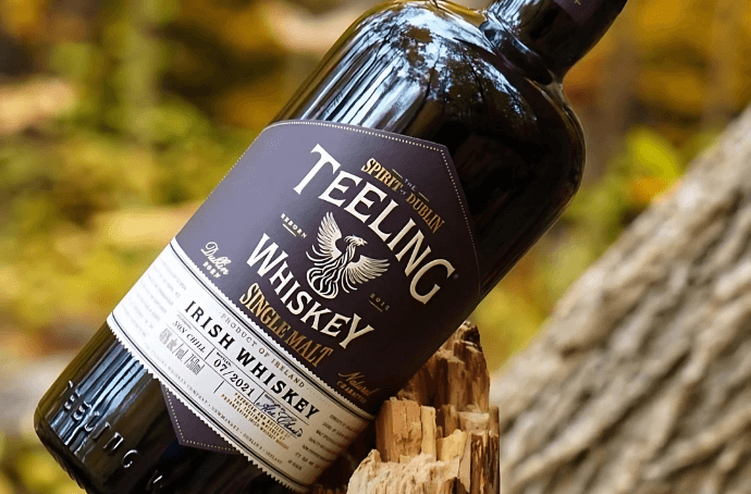 Teeling single malt whisky butelka